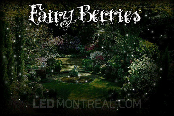 Battery Powered Fairy Berry LED Lights