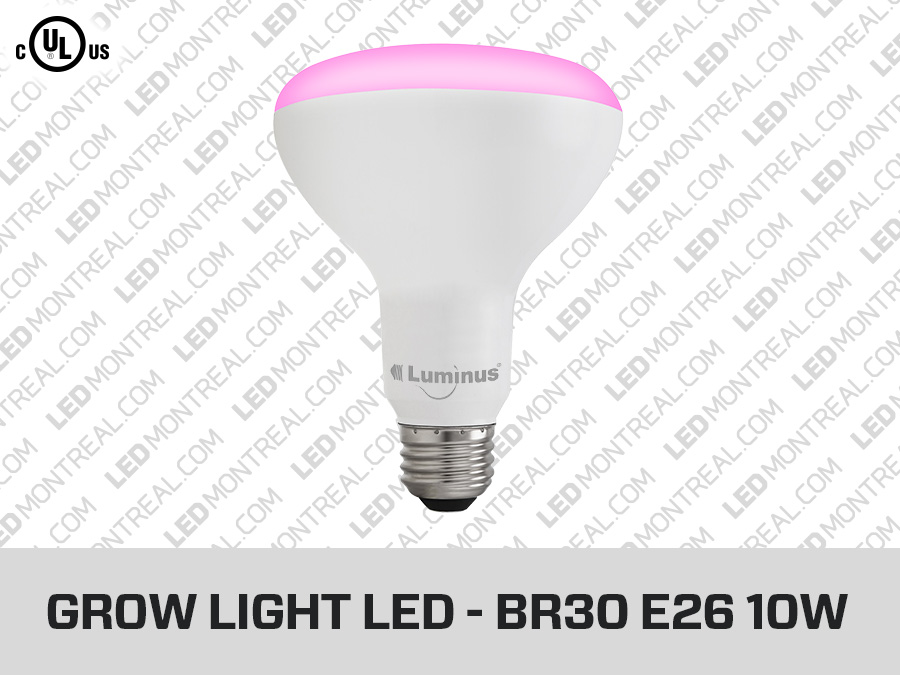 Ampoule LED pour plantes BR30 10W - LED Montreal
