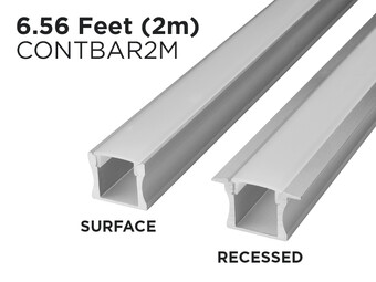 Continuous Lighting Aluminum Profile for LED 2m