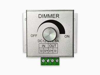 Wall Mounted Dimmer for Single Color LED Strip