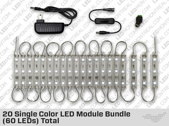 20 Modules LED Blanc Froid