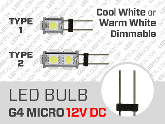 LED Bulb G4 3 Watt