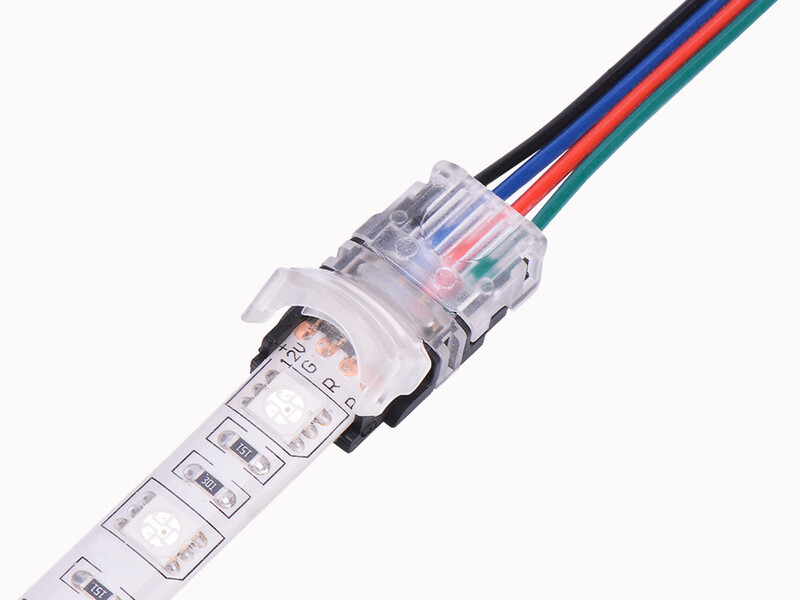 Grip & Clip Connectors For Custom Extension on RGB LED 5050 iP20 Strips