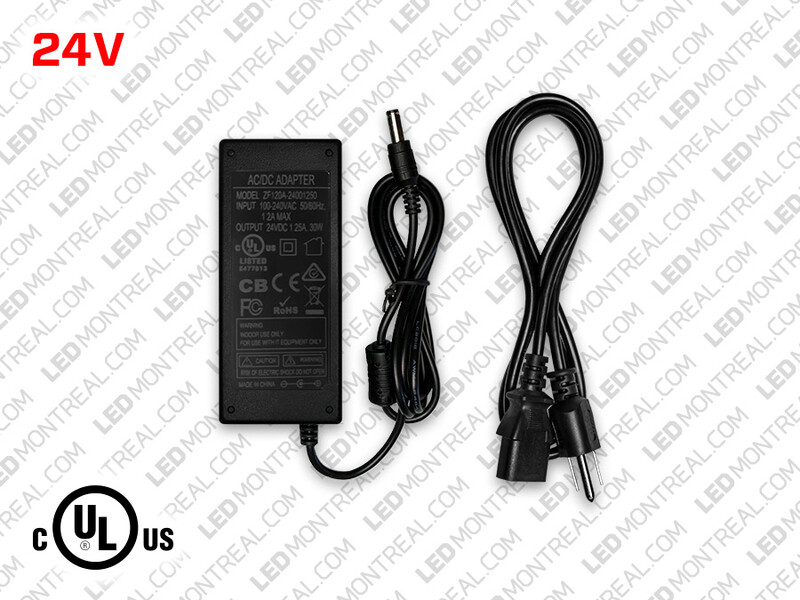 24V 1.25A Power supply for LED Strips